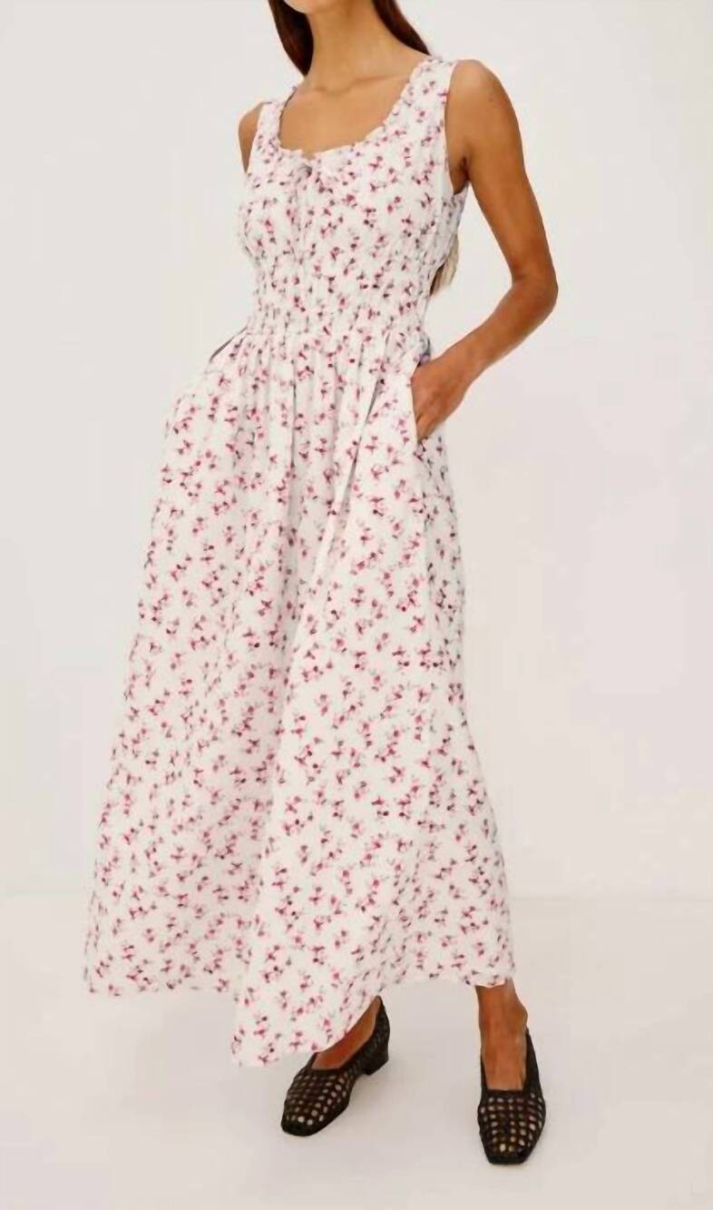 NEW RAILS jordie midi dress in rouge